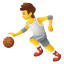 Person-hüpfender-Ball icon
