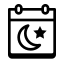 calendario-de-ramadán icon