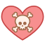 Skull Heart icon