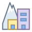 città-montagna icon