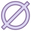 Null Symbol icon