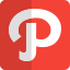 Path P logo social network for multiple devices icon