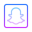 Snapchat 平方 icon