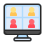 Videokonferenz icon