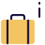 Information of your luggage is being checked icon