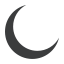 Crescent icon