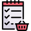 Shopping list icon