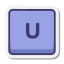 Uキー icon