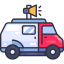 Marketing Van Car icon