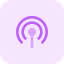 Cellular reception signal transmission network broadcast waves icon