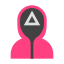 오징어 게임 삼각형 가드 icon