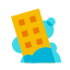 Collapse Building icon