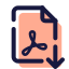 PDF書き出し icon