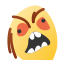 愤怒的脸Meme icon