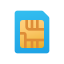 tarjeta micro-sim icon