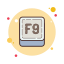 Tasto F9 icon