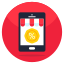 Mobile Shopping Discount icon