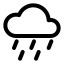 pluie-externe-agriculture-sol-humide-contour-de-base-sol-humide icon