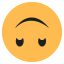 upside down face emoji icon