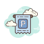 Parkticket icon