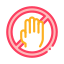 Crossed Hand icon