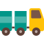 caminhão de reboque com reboques icon