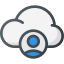 Cloud User icon