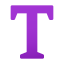 Text icon