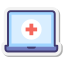 ordinateur portable-médical icon