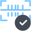 Barcode-genehmigt icon