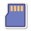 Карта памяти Micro SD icon