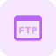 FTP Access on a local server computer connected to an enterprises icon