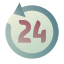 Последние 24 часов icon