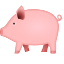 Schwein-Emoji icon