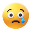 Crying Face icon