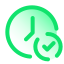 Clock Checked icon