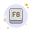 Tasto F6 icon