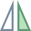 Rifletti in verticale icon