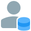 Data storage by a user for the company server icon