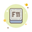 tecla f11 icon