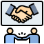 Negotiation icon