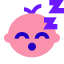 眠っている赤ちゃん icon