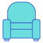 Armchair icon