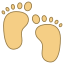 Pieds de bébé icon