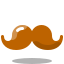 English Mustache icon