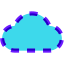 Dashed Cloud icon