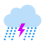 Sturm-mit-starkem-regen icon