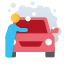 Pulizia auto icon