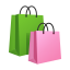 Пакеты для шопинга icon