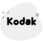 Kodak is an American technology company that produces camera-related products icon